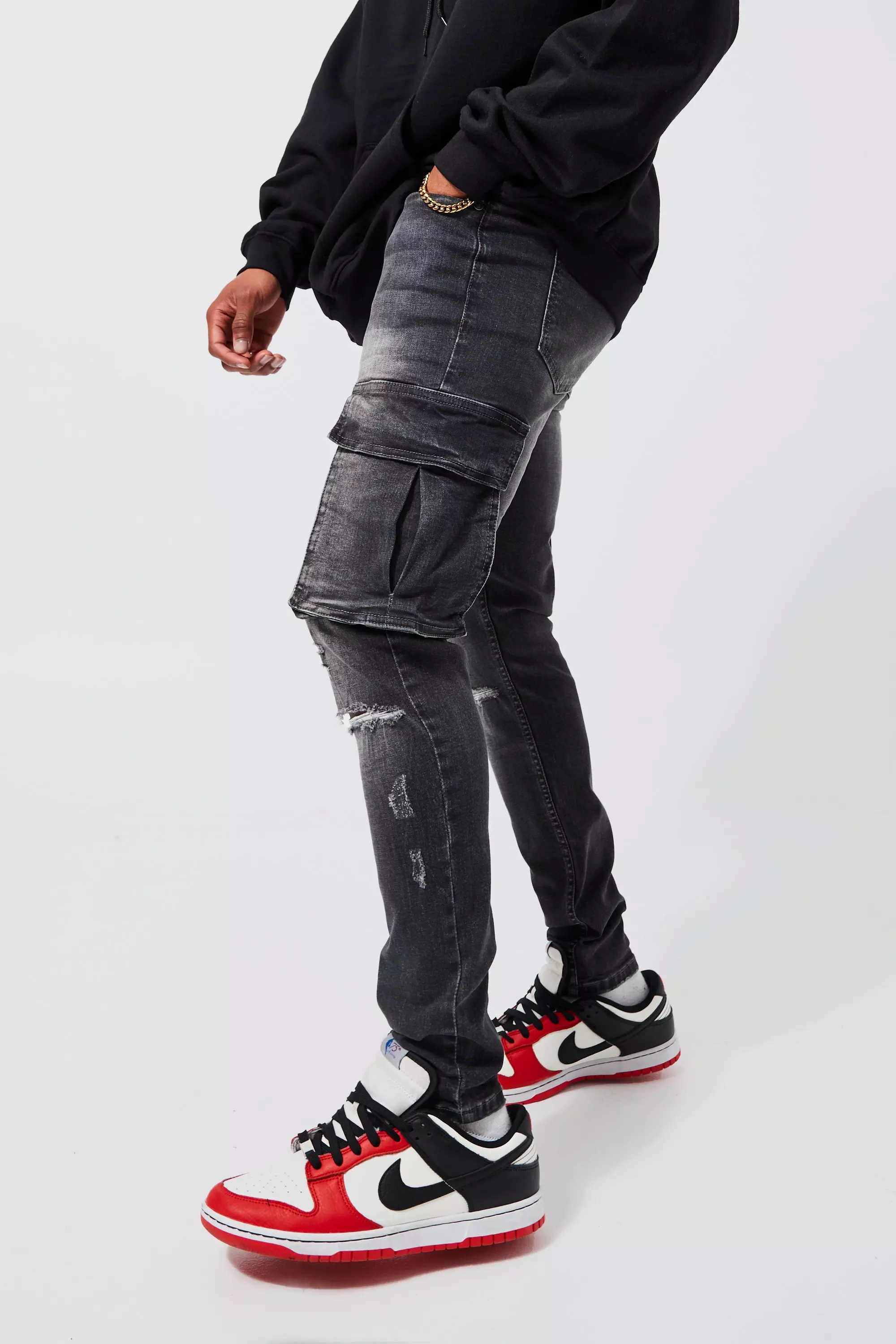 Jordan 1 with hot sale skinny jeans